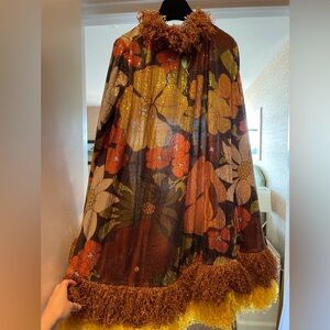 Celia B funky print party trapeze dress one size fits most worn once